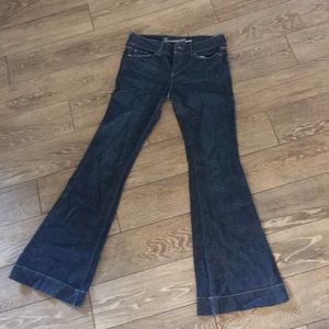 Bell bottoms low rise jeans